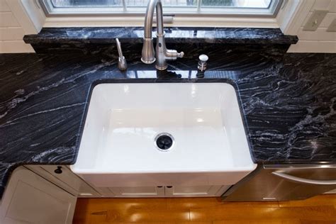 Granite texture is mainly granular, and there are many colors. Granite Window Sill Kitchen Traditional with Backsplash ...