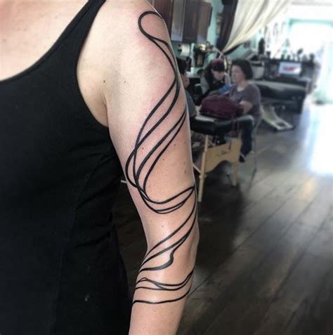 gorgeous abstract line piece inspired by the work of sanne vaghi by tat2chelsea abstract