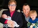 Elton John & David Furnish Debut Newborn Son Elijah Joseph Daniel ...