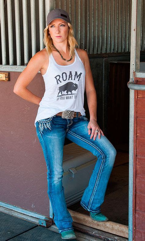 Its Official Cowgirl Has Launched A New Line Of Tees And Tanks Cowgirl Outfits Cowgirl