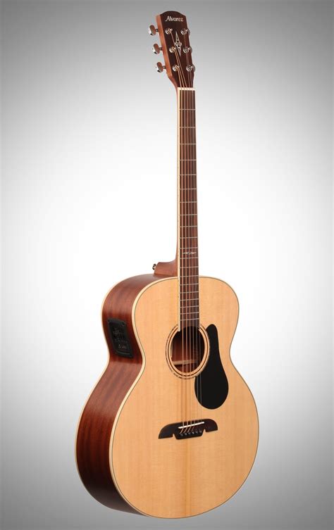 Alvarez ABT60E Baritone Acoustic-Electric Guitar, Natural