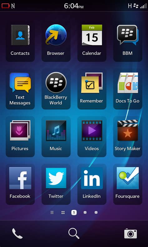 It includes 2 default themes giving your home page square (windows 10 like feel) or round icons. BlackBerry Z10: the MyBroadband review