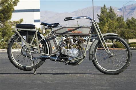 1914 Harley Davidson Twin Chain Drive At Mecum Las Vegas Motorcycles