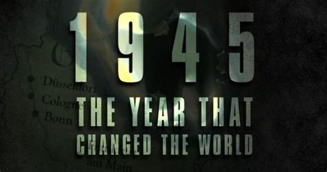 One of the most important documents for apply is the physical examination form, which must be complete and verified by hospital, that you are medically fit for study in china. 1945: The Year That Changed The World » TVF International