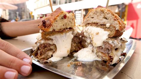 Haddis Tadesse On Twitter Rt Insiderfood This Decadent Burger Is Topped With Fried Burrata