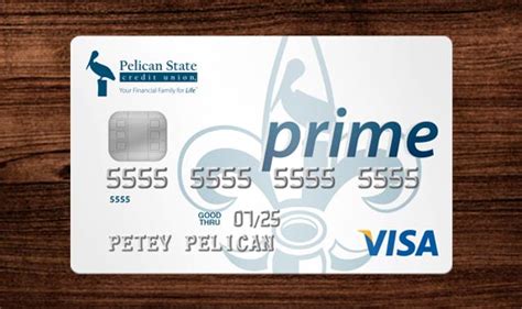 One for standard amazon customers and one for prime members. Pelican Prime Visa Credit Card | Pelican State Credit Union