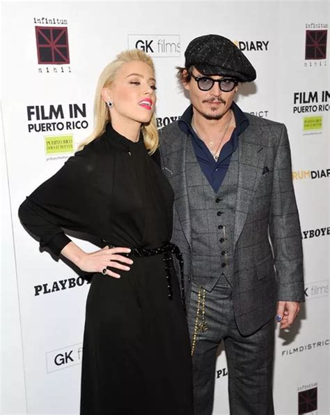 Johnny Depp Celebrates His 50th Birthday In Style With Girlfriend Amber Heard Mirror Online