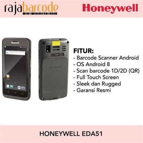 Jual Honeywell Eda51 Gsm Barcode Scanner Android Premium Jakarta