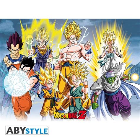 Follows the adventures of an extraordinarily strong young boy named goku as he searches for the seven dragon balls. DRAGON BALL Z Poster All Stars (52x38cm) - ABYstyle