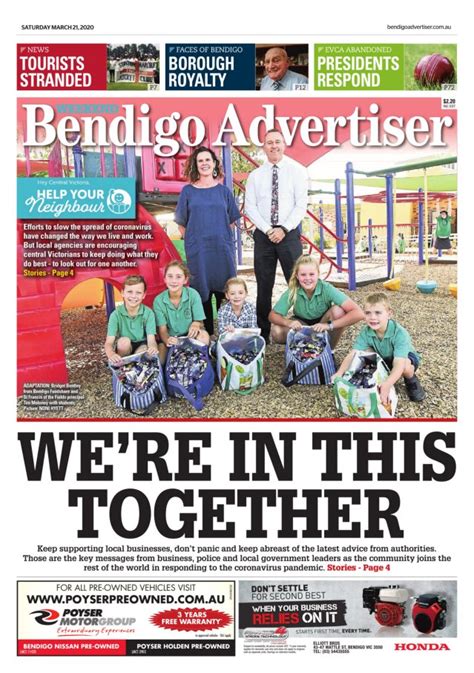 today s paper bendigo advertiser bendigo vic