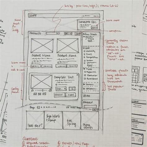 Uiux Design Sketches And Wireframes From Instagram