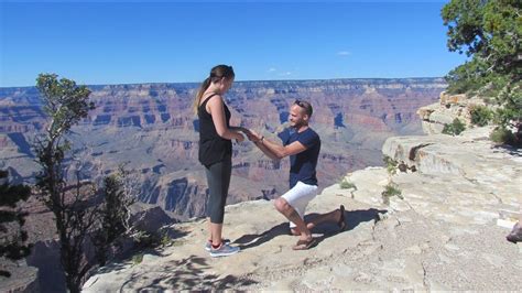 Grand Canyon Proposal Andrewandkelseyanne Youtube