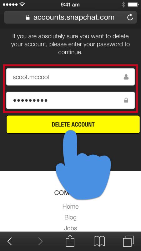 While creating an account you can use your email id instead of any username. How to Permanently Delete Your Snapchat Account