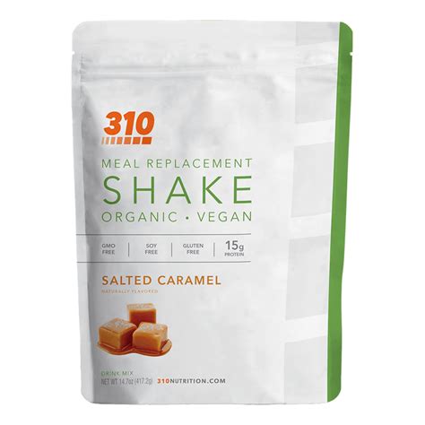 Salted Caramel Meal Replacement Shake 310 Nutrition 310 Nutrition North America