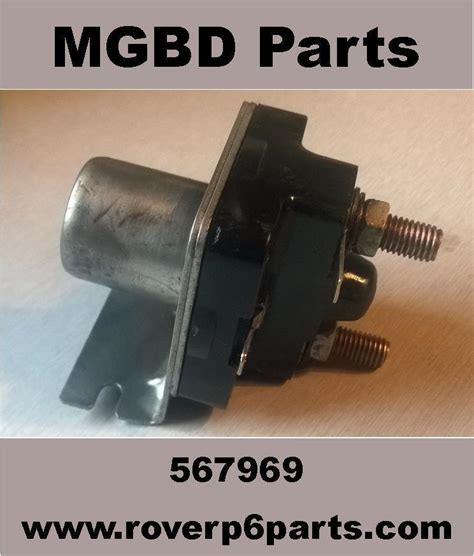 Starter Solenoid Rover P6 Parts Supplied By Mark And Angie Gray