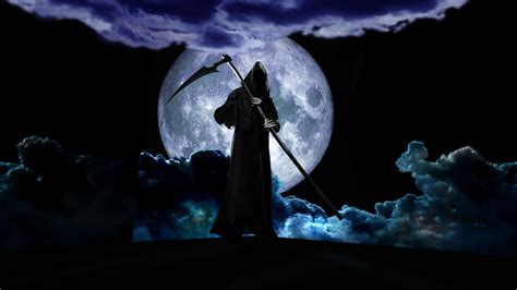 Grim Reaper In Moonlight 3d Warehouse