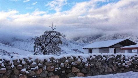 Tucumán Nevado Tafi Del Valle Amaneció Cubierto De Nieve