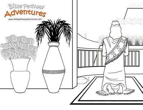 Coloring Page Daniel Prays To God 12 Cp Bible Pathway