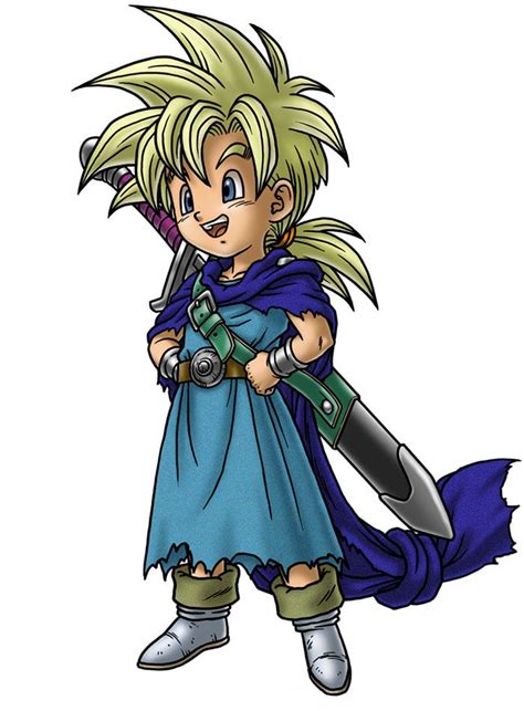 Heros Son Dragon Quest V Dragon Quest Character Art Dragon