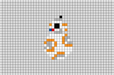 Star Wars Bb 8 Pixel Art Brik