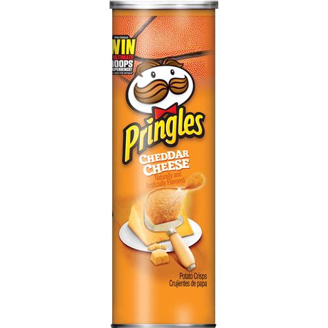Pringles Cheddar Cheese Potato Crisps 55 Oz