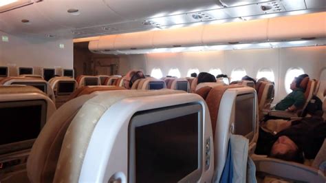 Singapore Airlines New York JFK Frankfurt Economy Class A380 800