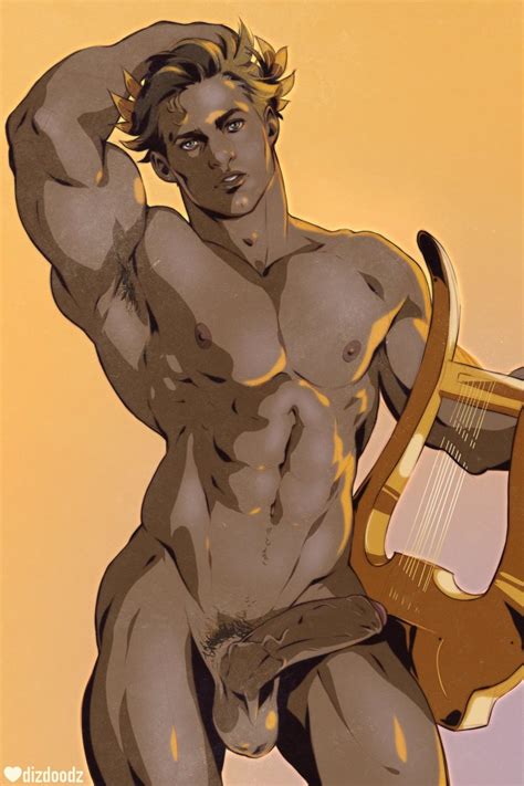 Dizdoodz Apollo Mythology Greek Mythology Highres Boy Abs