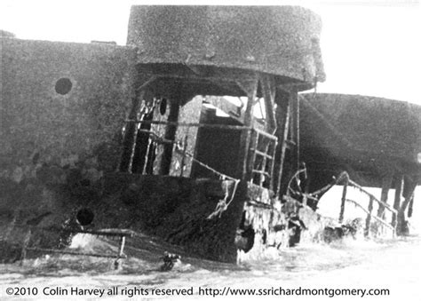 Ss Richard Montgomery Low Tide Ss Richard Montgomery At Low Tide Superstructure Photographs Of