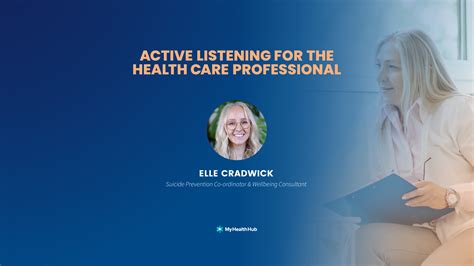 Active Listening For The Health Care Professional Nz