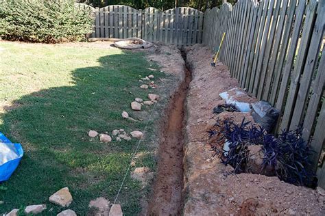 How To Dig A Trench For Drainage 10 Ridiculously Simple Steps Peppers Home And Garden