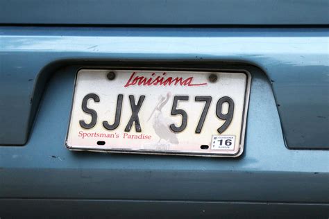 Louisiana Runs Out Of License Plate Combinations The Maroon