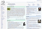 1: Main page of the English Wikipedia http:/en.wikipedia.org on 2 Sept ...