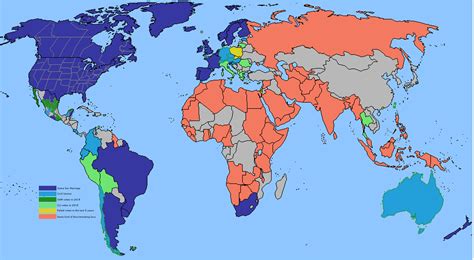 Same Sex Marriage World Map ~ Afp Cv