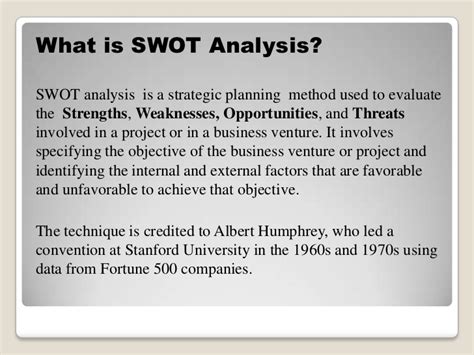 What is a swot analysis? The a-z of swot analysis