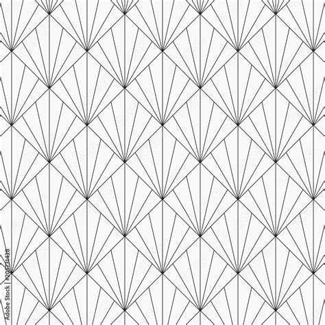 Modern Japanese Motif Interlocking Triangles Tessellation Background