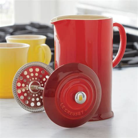 Le creuset french press is the best way to add a flair to your morning coffee routine. Le Creuset French Press | Le creuset stoneware, French ...