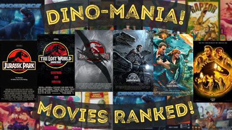Ranking All 6 Jurassic Park Films Youtube