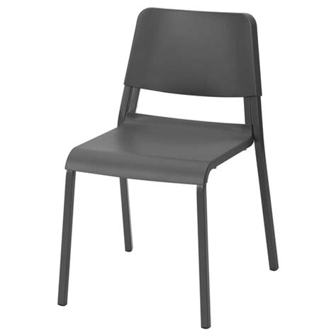 The chair is easy to store when not in use, since you can stack up to 6 chairs on top of each other. TEODORES Chair, white - IKEA