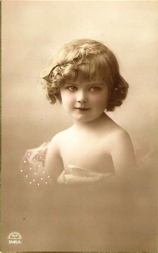 Vintage Postcard ~ Pretty Little Girl Flickr Photo