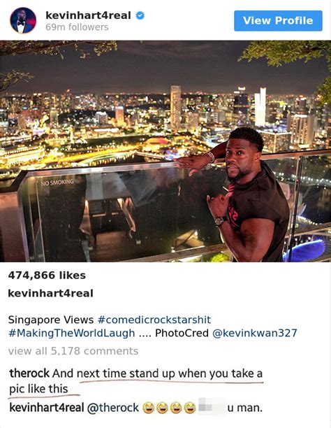 Last week dwayne the rock johnson posted a video of himself working out with heavy chains around his neck. The Rock And Kevin Hart Trolling Each Other Is One Of The ...