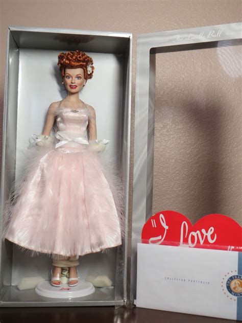 Franklin Mint I Love Lucy Lucille Ball Vinyl Portrait Doll Dancing Star