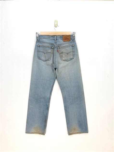 Vintage Levis Jeans Dirty Levis 501xx Denim Light Wash Levis Pants