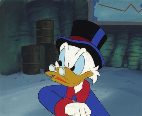 Howard Lowery Online Auction Disney Duck Tales Animation Cel Uncle