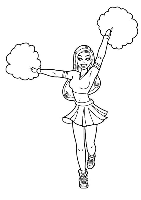 Download High Quality Cheerleading Clipart Drawing Transparent Png