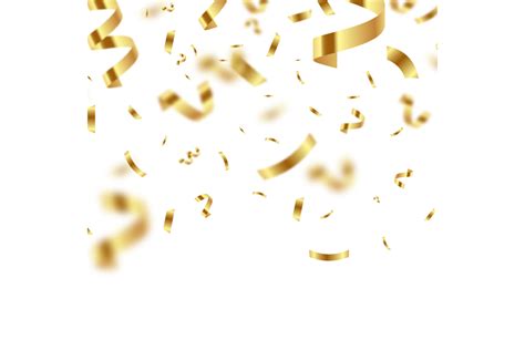 Golden Confetti With Blur Png Image Purepng Free Transparent Cc0