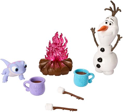 Buy Disney Frozen 2 Olaf And Bruni Figures With Campfire Accessories