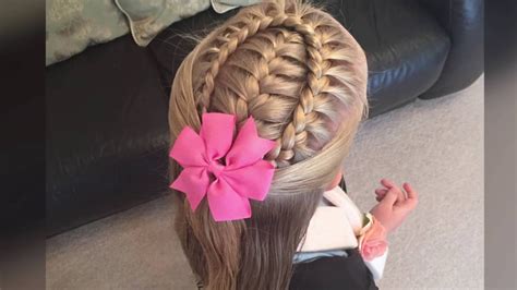 These will be the upper 3 points of your star. French braid with a lace braid wrap tutorial by Two Little ...