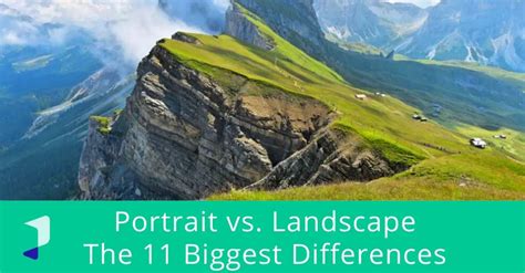 Similarities between photography and painting. Portrait vs. Landscape -- The 11 Biggest Differences in ...