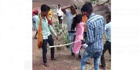 Tribal Girl Thrashed By Kin In Full Public View For Loving Dalit Youth