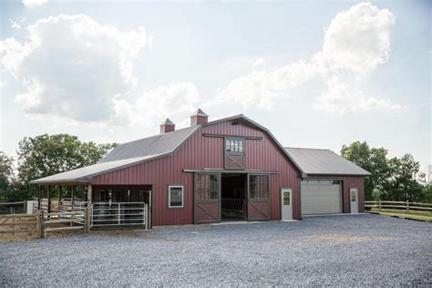 Myerstown Pa Horse Barn Stable Hollow Construction
